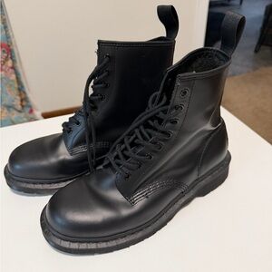 Dr. Martens Black Combat Boots